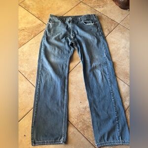 Levi's Men's Straight Jeans in Light Blue